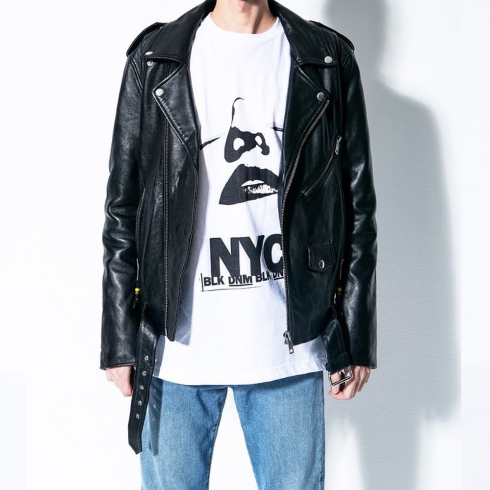 BLK DNM Leather Moto